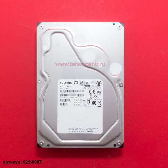  Жесткий диск 3,5 " 4 Tb Toshiba MG04ACA400E