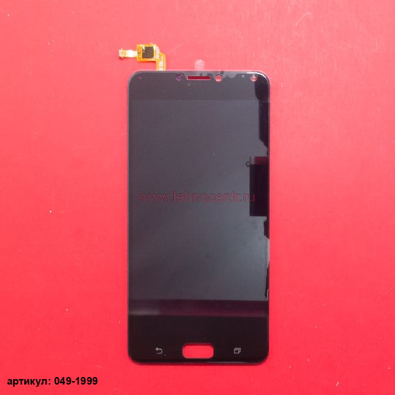 Дисплей в сборе с тачскрином для Asus Zenfone 4 Max ZC554KL черный