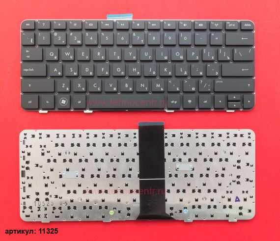 Клавиатура для ноутбука HP Pavilion dv3-4000, Compaq Presario CQ32 черная без рамки