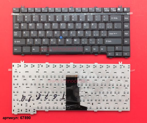 Клавиатура для ноутбука Toshiba Satellite 6000, 6100, M20 черная
