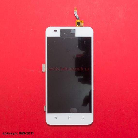Дисплей в сборе с тачскрином для Huawei Y3 2 3G (изогнутый шлейф) белый