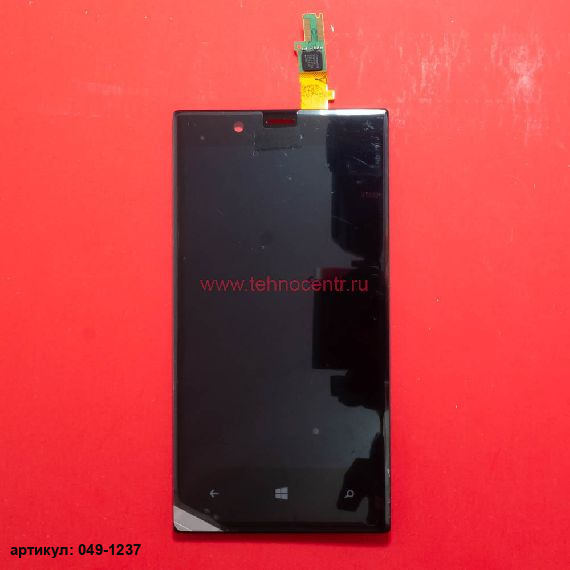 Дисплей в сборе с тачскрином для Nokia Lumia 720 черный