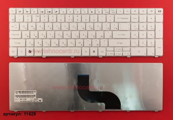 Клавиатура для ноутбука Acer Aspire 5236, 5242, 5250 белая