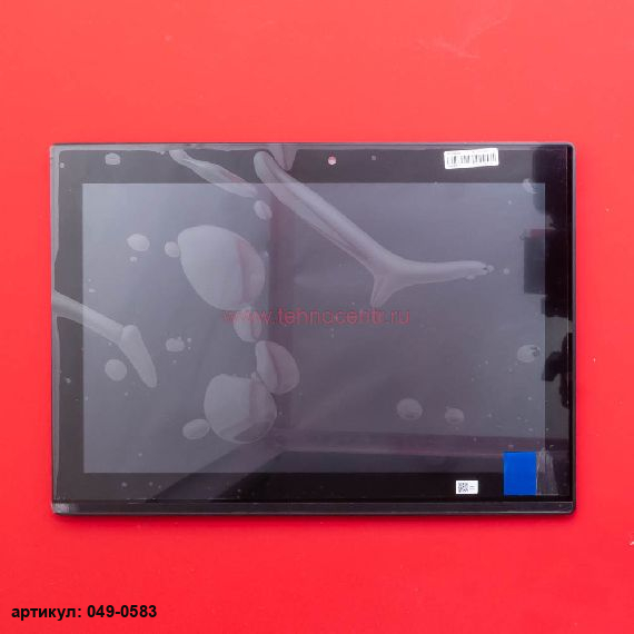 Дисплей в сборе с тачскрином для Lenovo MIIX-320-10ICR c аккумулятором, черный