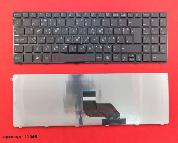 Клавиатура для ноутбука MSI CR640, CX640, A6400 черная с рамкой