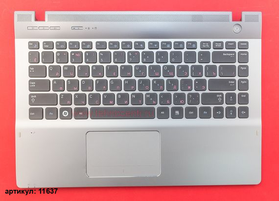 Клавиатура для ноутбука Samsung QX411 с топкейсом
