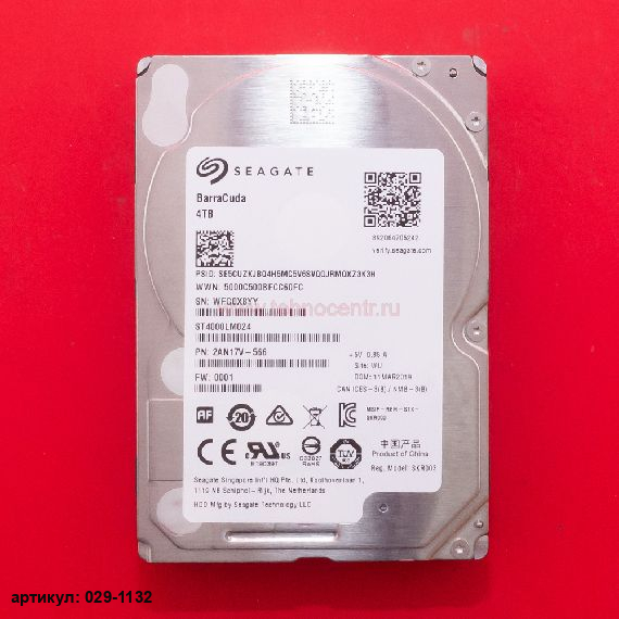  Жесткий диск 2.5" 4 Tb Seagate ST4000LM024