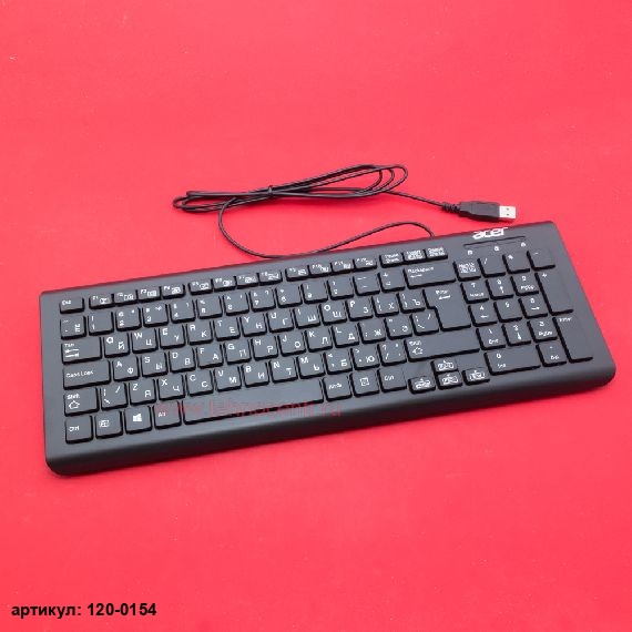  Клавиатура Acer Keyboard KBAY211 USB