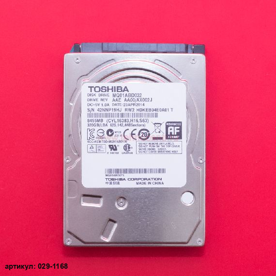  Жесткий диск 2.5" 320 Gb Toshiba MQ01ABD032