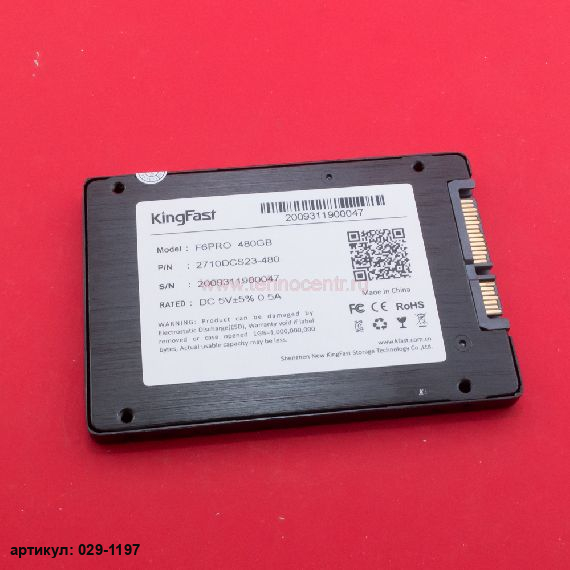 Жесткий диск SSD 2.5" 480 Gb KingFast F6PRO 480GB OEM