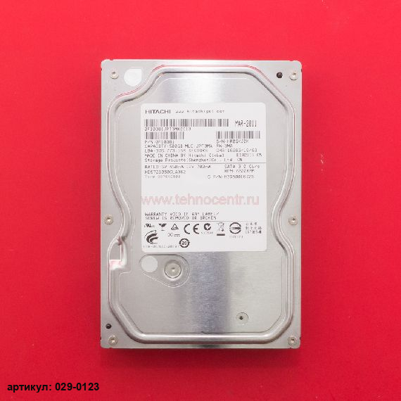  Жесткий диск 3.5" 500 Gb Hitachi HDS721050CLA362