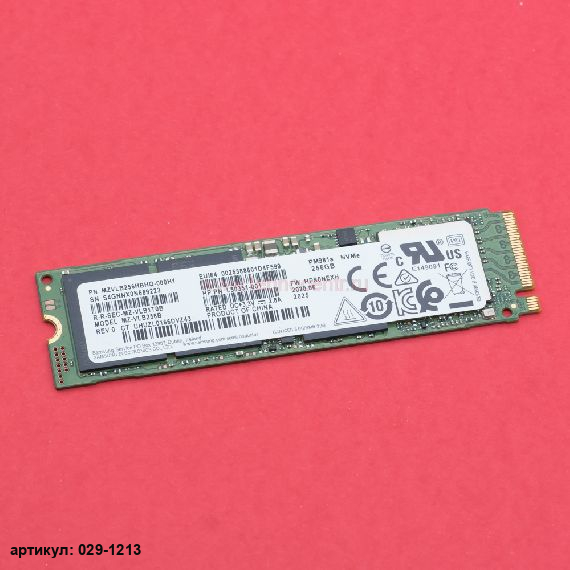 Жесткий диск SSD M.2 2280 NVME 256Gb Samsung PM981A (OEM)
