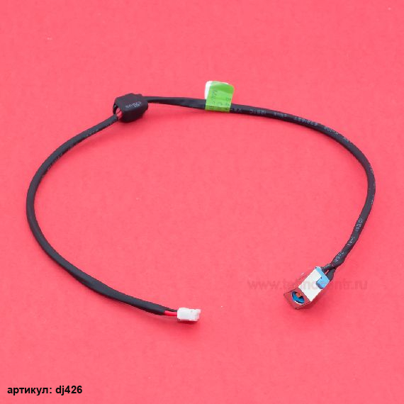 Разъем питания для Acer Aspire E5-491с кабелем (37 см)