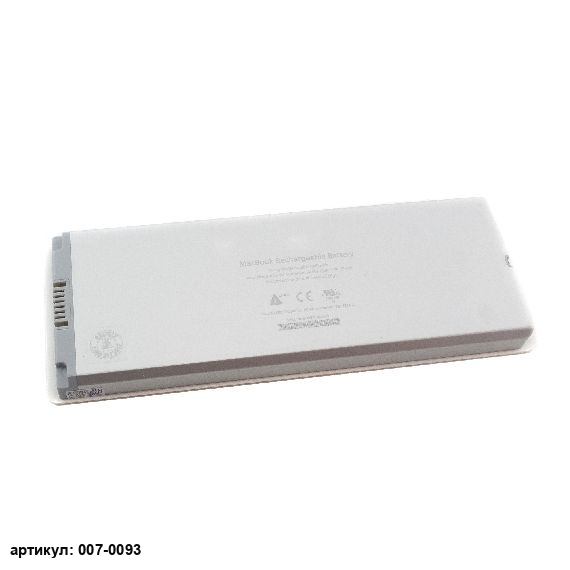 Аккумулятор для ноутбука Apple (A1185) MacBook 13" A1181 белый