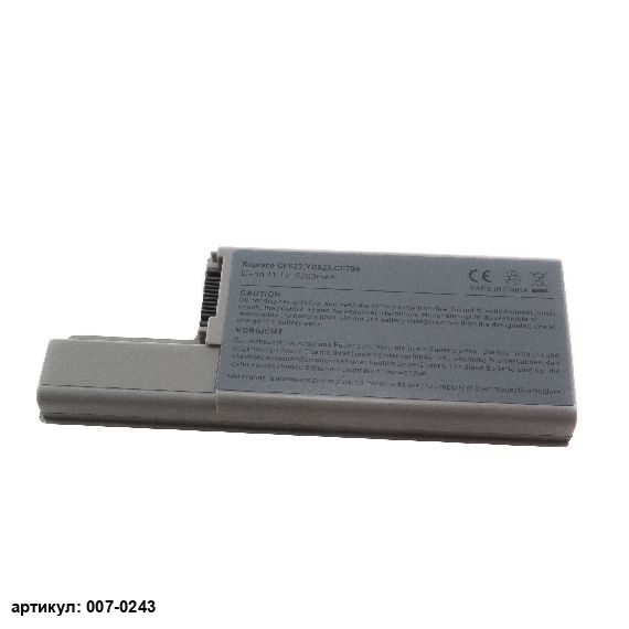 Аккумулятор для ноутбука Dell (DF192) Latitude D531, D820, D830