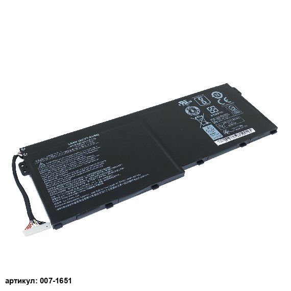 Аккумулятор для ноутбука Acer (AC16A8N) Aspire V17 Nitro оригинал