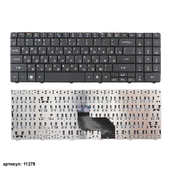 Клавиатура для ноутбука Acer 5516, 5517, 5532 черная