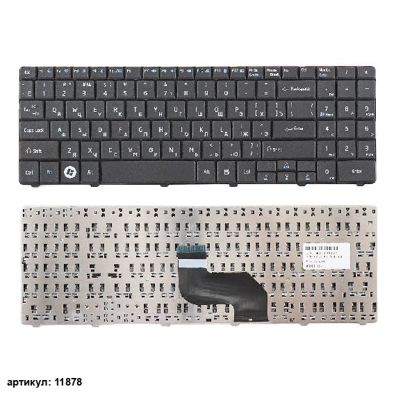 Клавиатура для ноутбука MSI CR640, CX640, A6400 черная