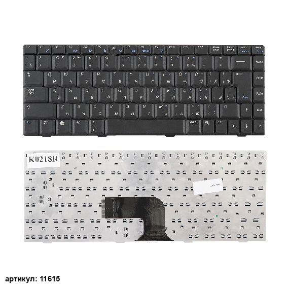 Клавиатура для ноутбука Asus W5, W7, W5000 черная