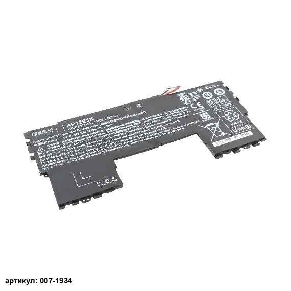 Аккумулятор для ноутбука Acer (AP12E3K) Aspire S7-191