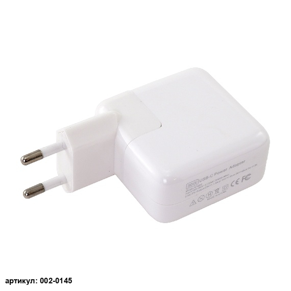 Зарядка для ноутбука Apple 20V 1.5A (30W) USB Type-C