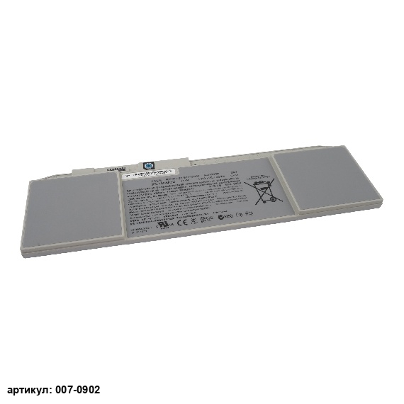 Аккумулятор для ноутбука Sony (BPS30) SVT11 серебристый, оригинал