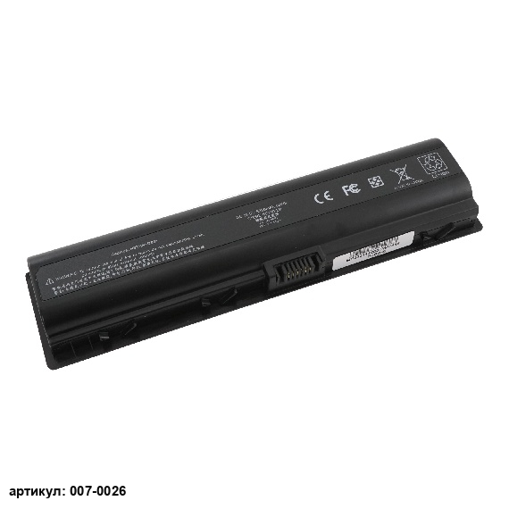 Аккумулятор для ноутбука HP (HSTNN-DB42) dv2000 5200mAh