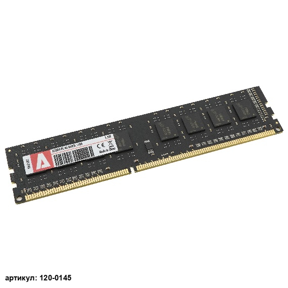 Оперативная память DIMM 4Gb Azerty DDR3L 1600
