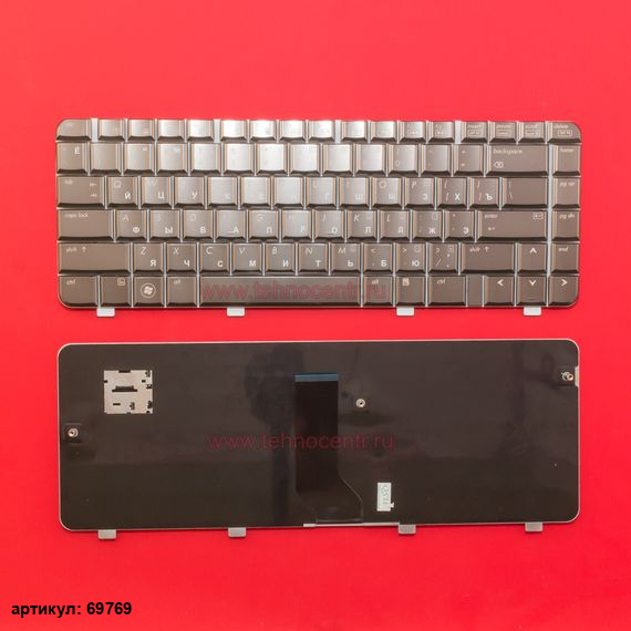 Клавиатура для ноутбука HP Pavilion DV4-1000 бронзовая