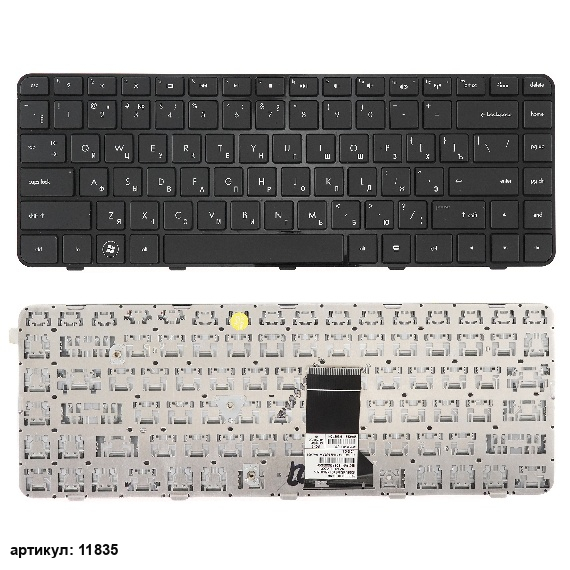 Клавиатура для ноутбука HP dm4-1000, dv5-2000 черная с рамкой