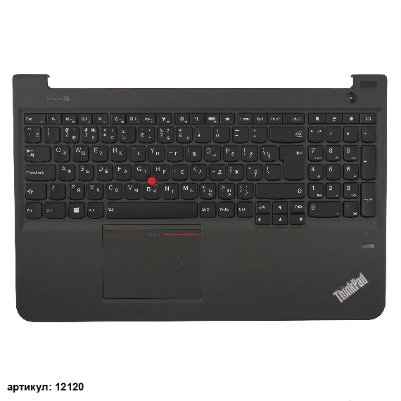 Клавиатура для ноутбука Lenovo S531, S540 черная с топкейсом