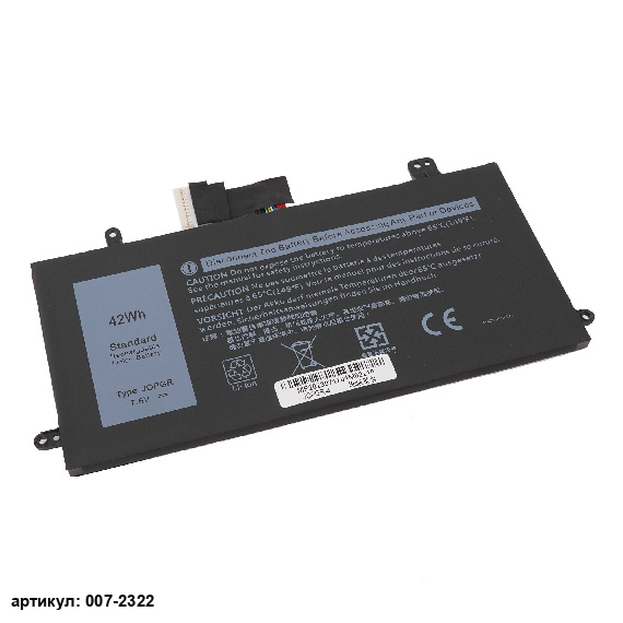 Аккумулятор для ноутбука Dell (J0PGR) Latitude 12 5285