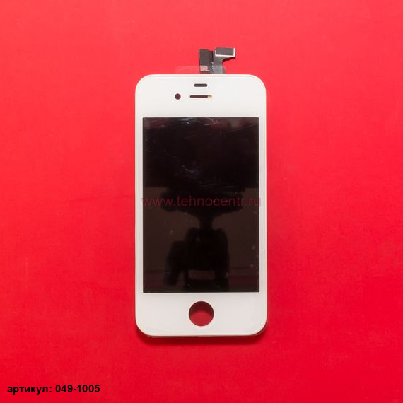 Дисплей в сборе с тачскрином для iPhone 4G белый