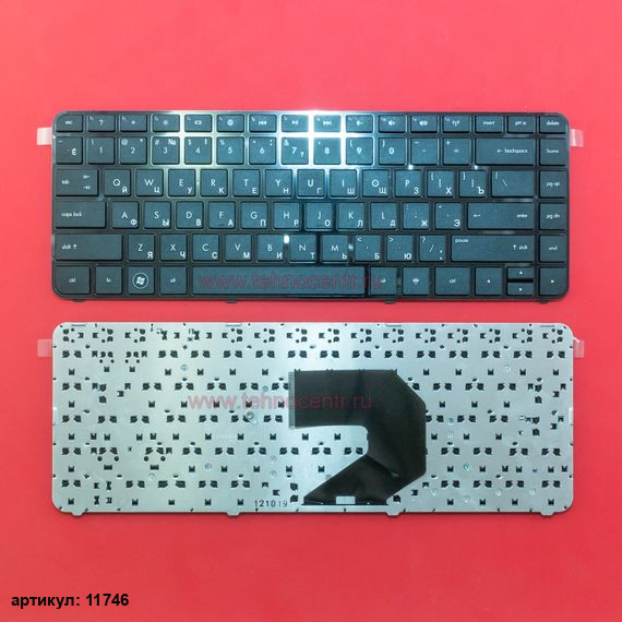 Клавиатура для ноутбука HP G4-2000 черная с рамкой